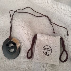 Authentic Vintage Hermes Horn Necklace